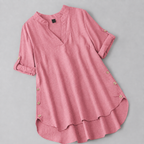 Blush Pink Everyday V-Neck Women Tunic